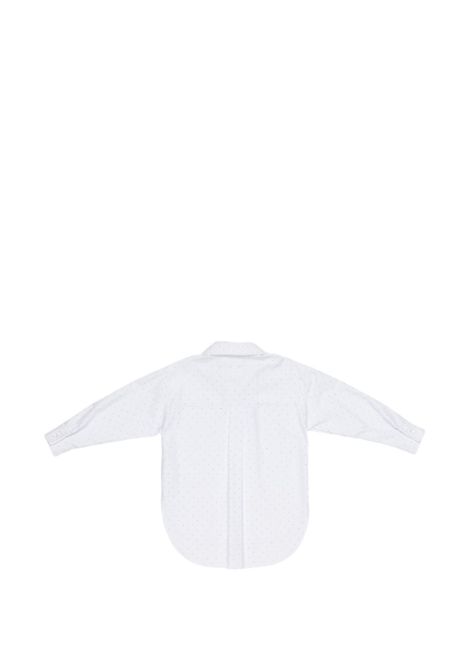 Camicia con strass Lù-Lù BY MISS GRANT | LL4298LATTE